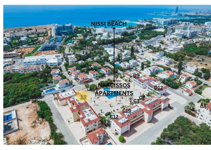 Narcissos 'nissi Beach' E9 Daire *